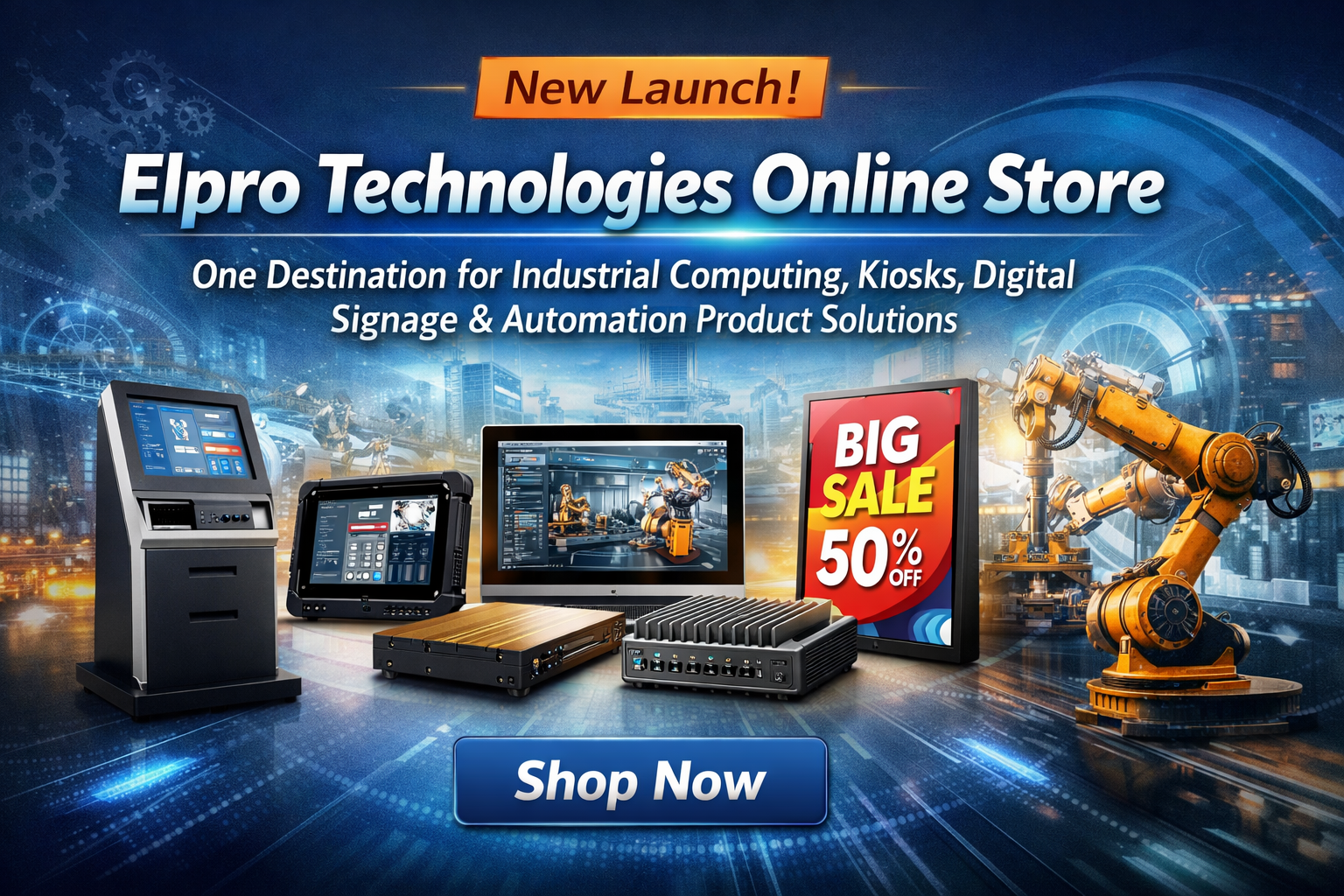 New Launch: Introducing the Elpro Technologies Online Store for Industrial & Digital Solutions